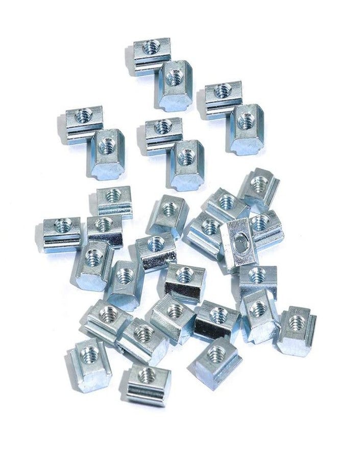 Immech - M5 T Nut (Sliding nut) With M5 x 8mm Allen Cap Screw, For 2020 Aluminium Slotted Profile 50 Pcs Each, Pack of 100 Pcs - Image 1